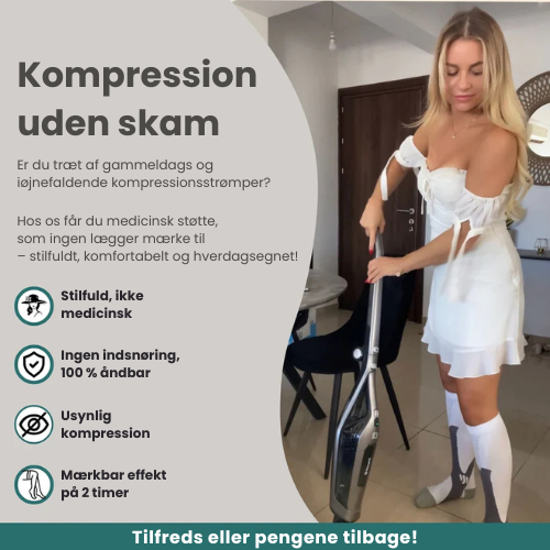 DagensBen - Kompressionsstrümpfe für Flüge, Alltag, schwere & schmerzende Beine