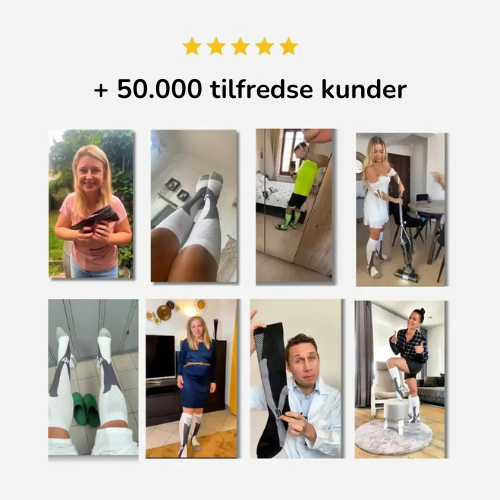 DagensBen - Kompressionsstrümpfe für Flüge, Alltag, schwere & schmerzende Beine