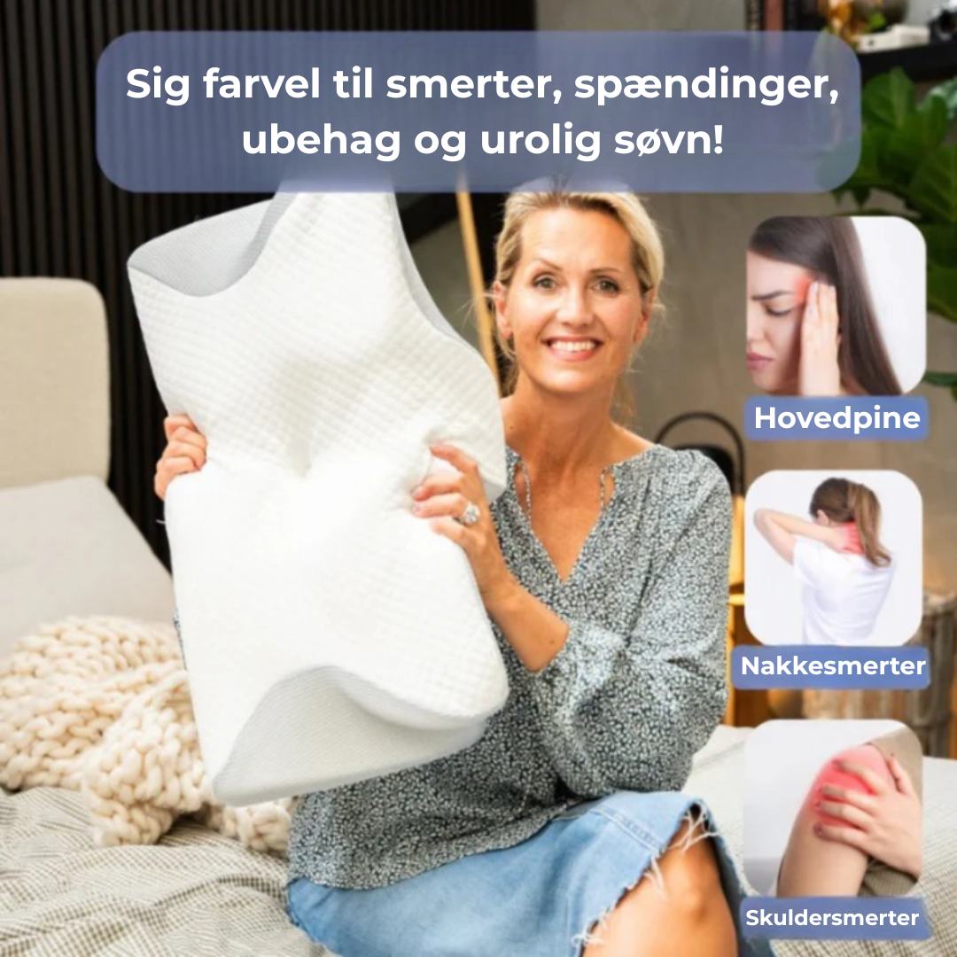 SøvnForm Nakkepude | Ergonomisk komfort for afslappende nætter!